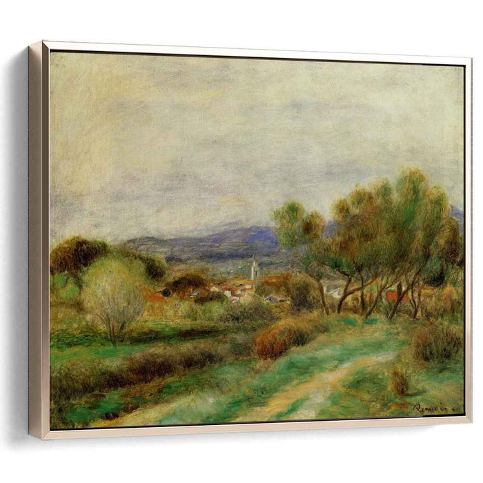 View of La Sayne (1890) by Pierre-Auguste Renoir