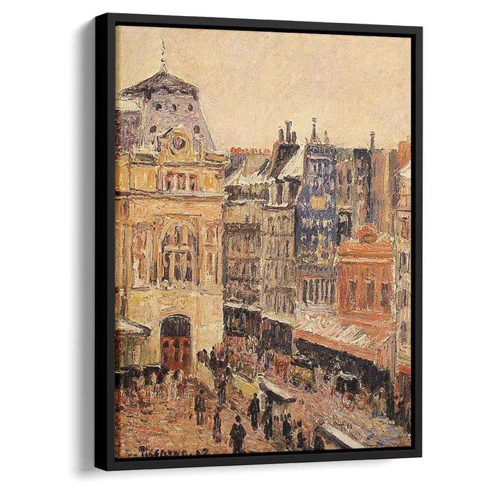 View of Paris, Rue d'Amsterdam by Camille Pissarro