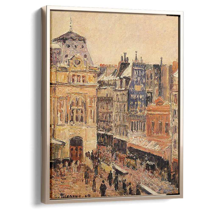 View of Paris, Rue d'Amsterdam by Camille Pissarro