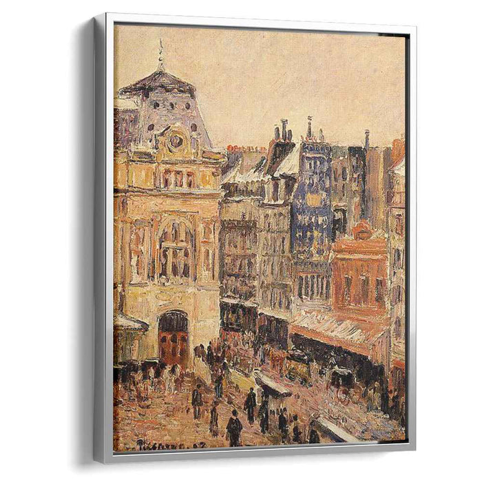 View of Paris, Rue d'Amsterdam by Camille Pissarro