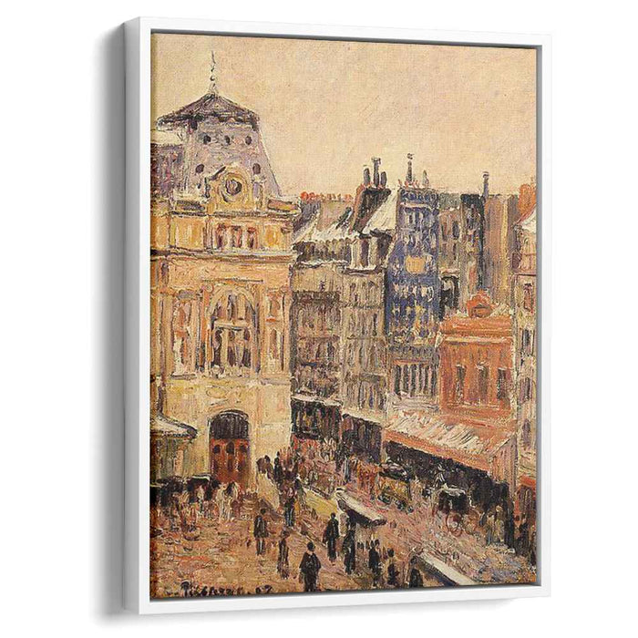 View of Paris, Rue d'Amsterdam by Camille Pissarro