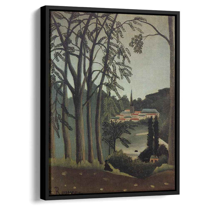 View of Saint Cloud (1909) by Henri Rousseau