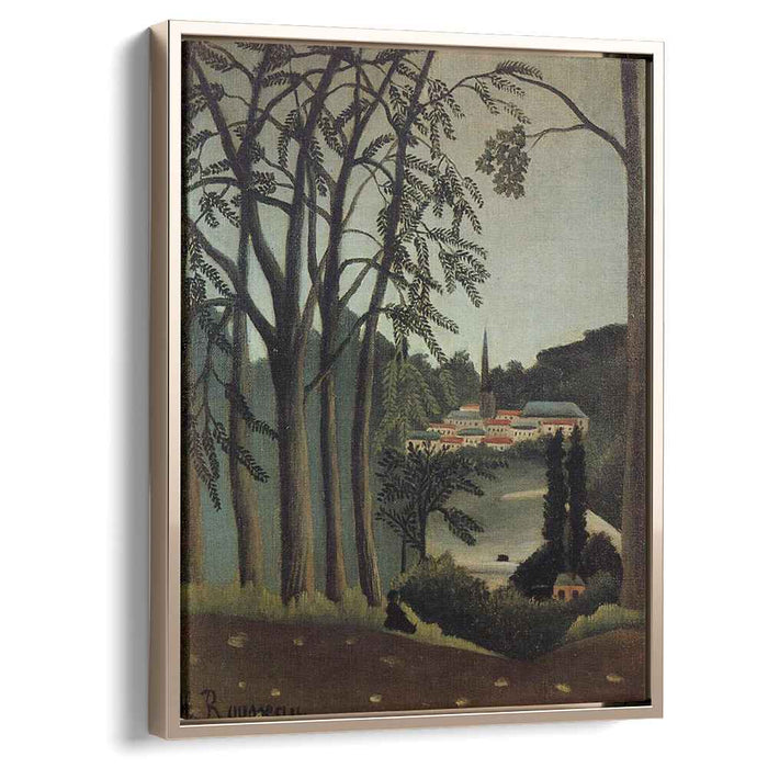 View of Saint Cloud (1909) by Henri Rousseau