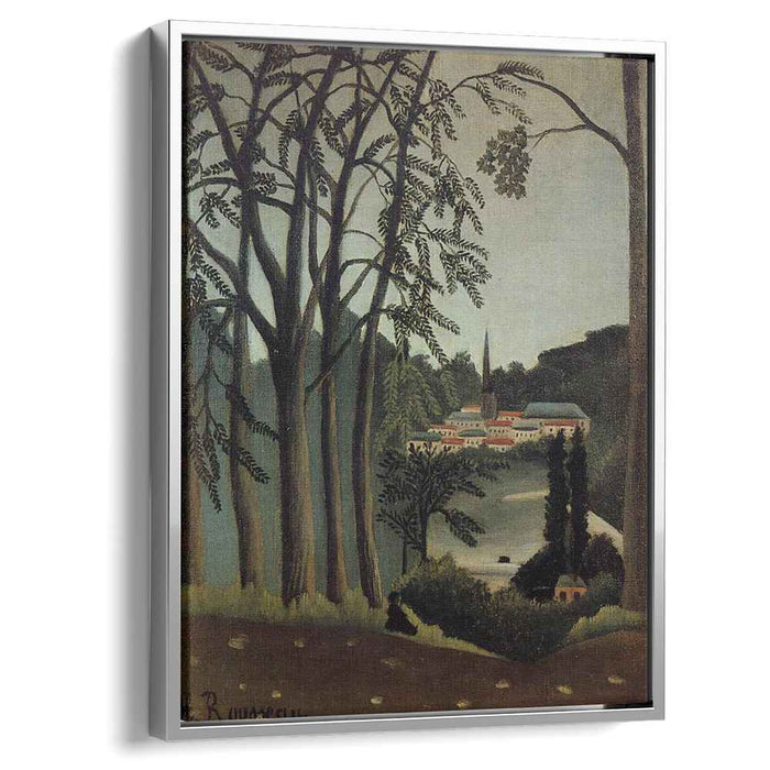 View of Saint Cloud (1909) by Henri Rousseau