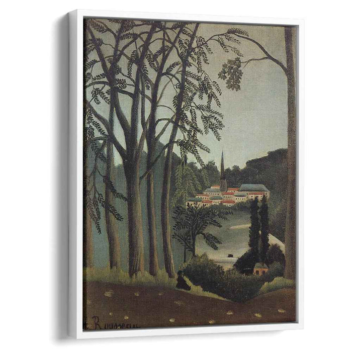 View of Saint Cloud (1909) by Henri Rousseau