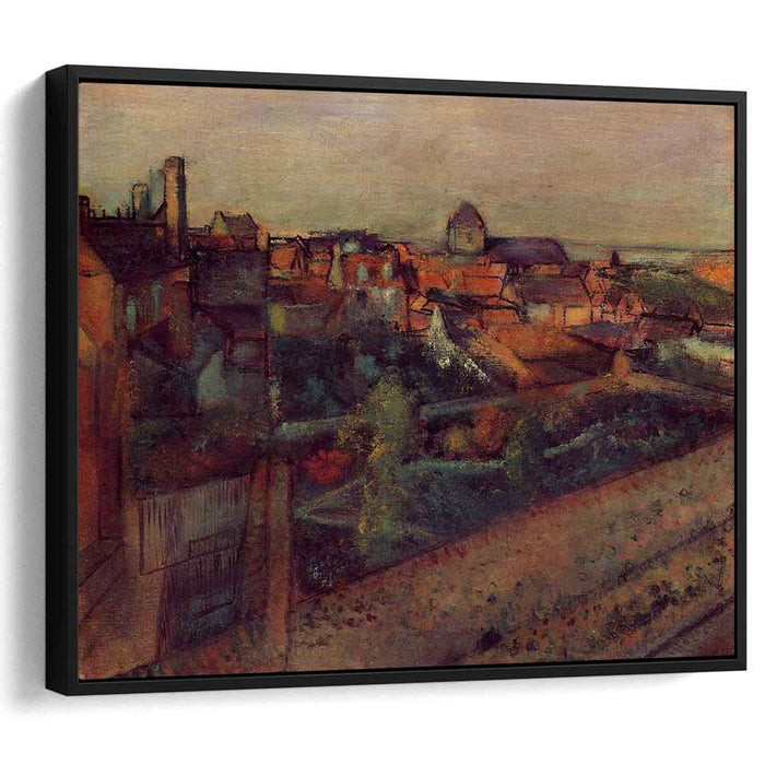 View of Saint-Valery-sur-Somme (1898) by Edgar Degas