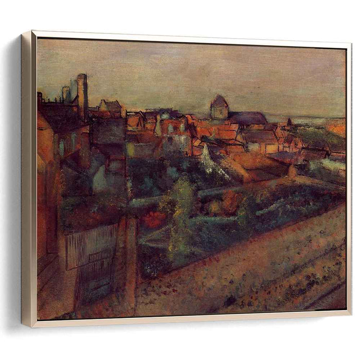 View of Saint-Valery-sur-Somme (1898) by Edgar Degas