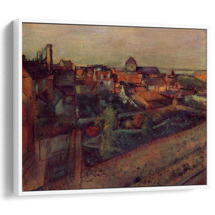 View of Saint-Valery-sur-Somme (1898) by Edgar Degas