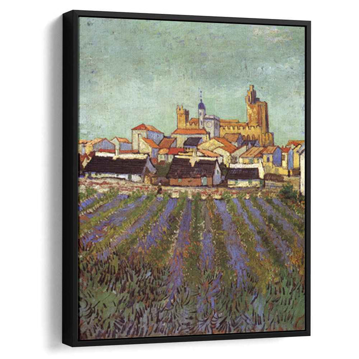 View of Saintes-Maries (1888) by Vincent van Gogh