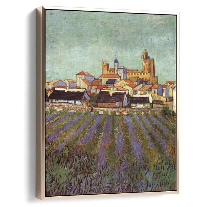 View of Saintes-Maries (1888) by Vincent van Gogh