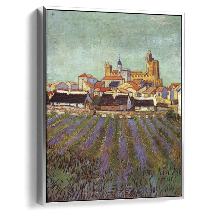 View of Saintes-Maries (1888) by Vincent van Gogh