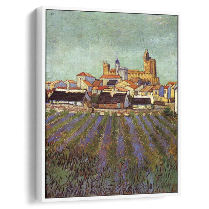 View of Saintes-Maries (1888) by Vincent van Gogh