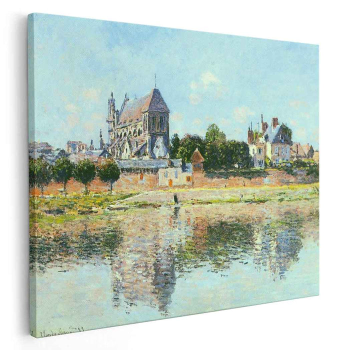 View of the Church at Vernon (1883) by Claude Monet