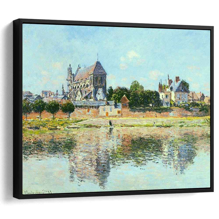 View of the Church at Vernon (1883) by Claude Monet