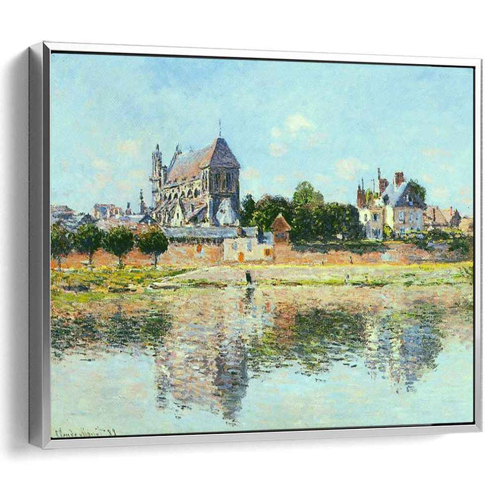 View of the Church at Vernon (1883) by Claude Monet