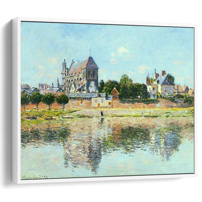 View of the Church at Vernon (1883) by Claude Monet