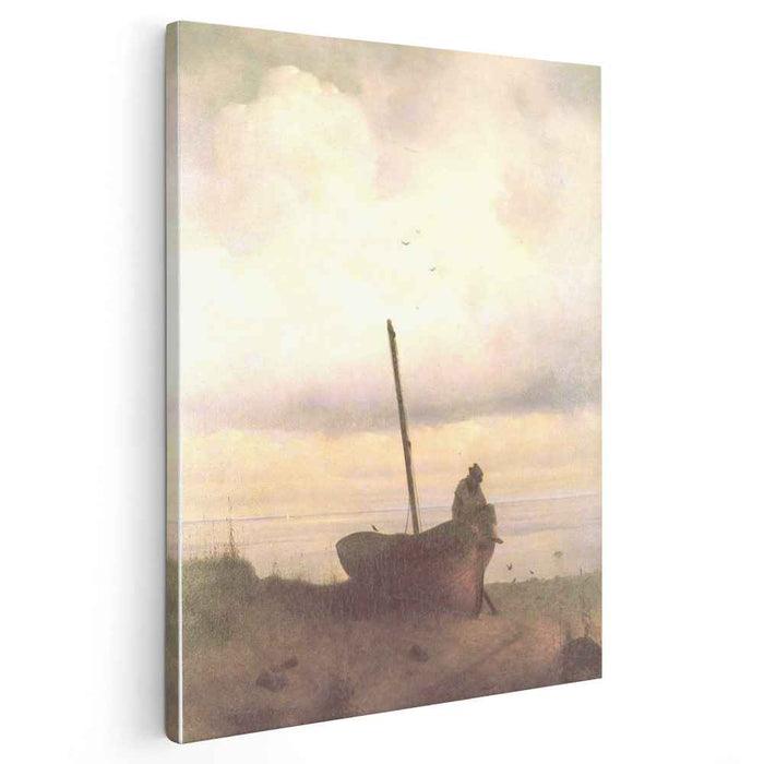 View of the Coast Near St. Petersburg (1835) by Ivan Aivazovsky