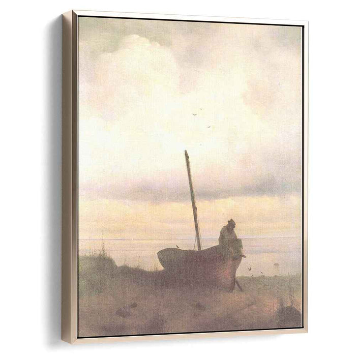 View of the Coast Near St. Petersburg (1835) by Ivan Aivazovsky