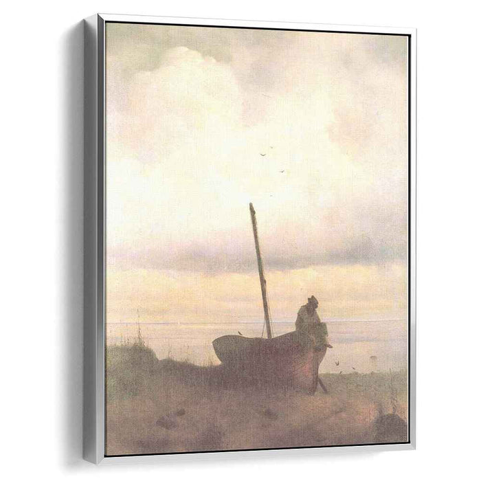 View of the Coast Near St. Petersburg (1835) by Ivan Aivazovsky