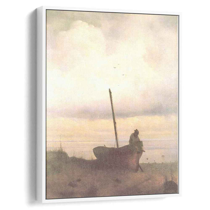 View of the Coast Near St. Petersburg (1835) by Ivan Aivazovsky