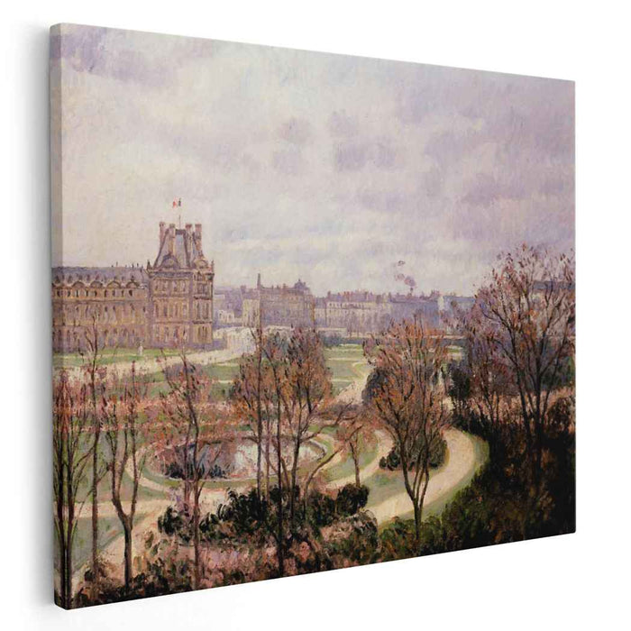 View of the Tuileries, Morning by Camille Pissarro