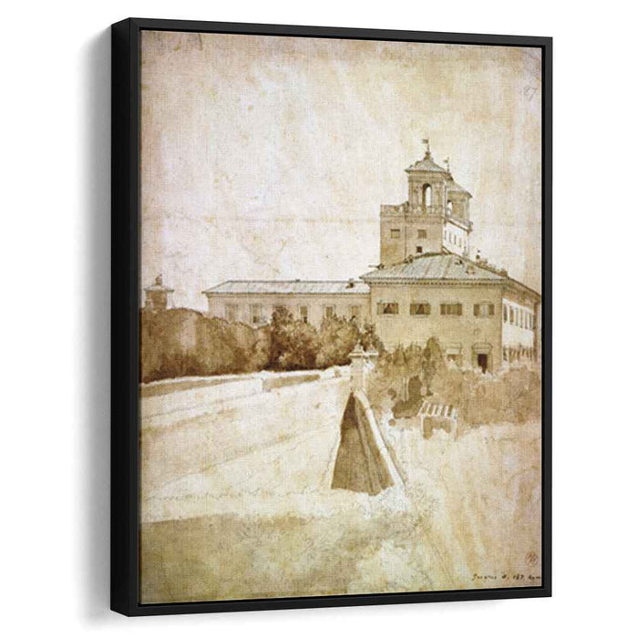 View of the Villa Medici (1807) by Jean Auguste Dominique Ingres