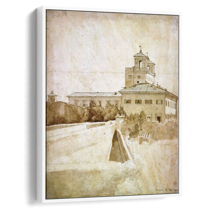 View of the Villa Medici (1807) by Jean Auguste Dominique Ingres