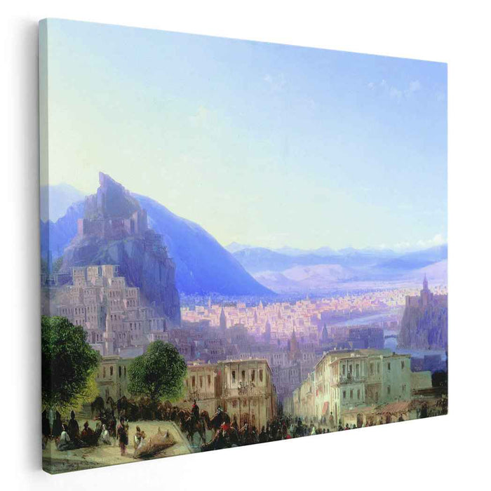 View of Tiflis (1868) by Ivan Aivazovsky