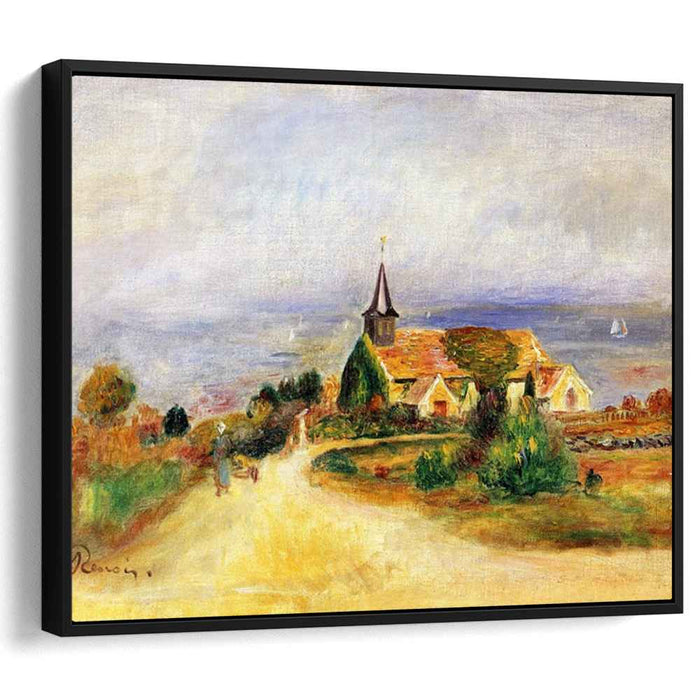 Village by the Sea (1889) by Pierre-Auguste Renoir