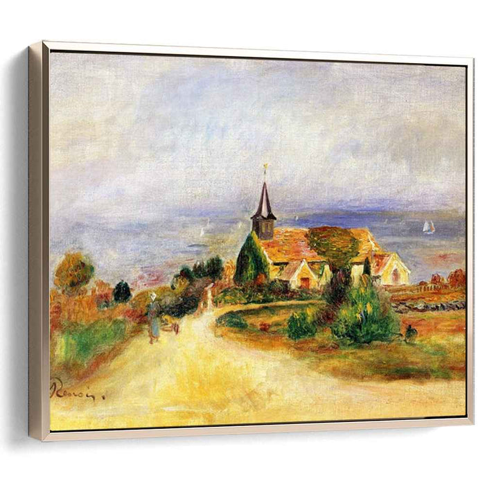 Village by the Sea (1889) by Pierre-Auguste Renoir