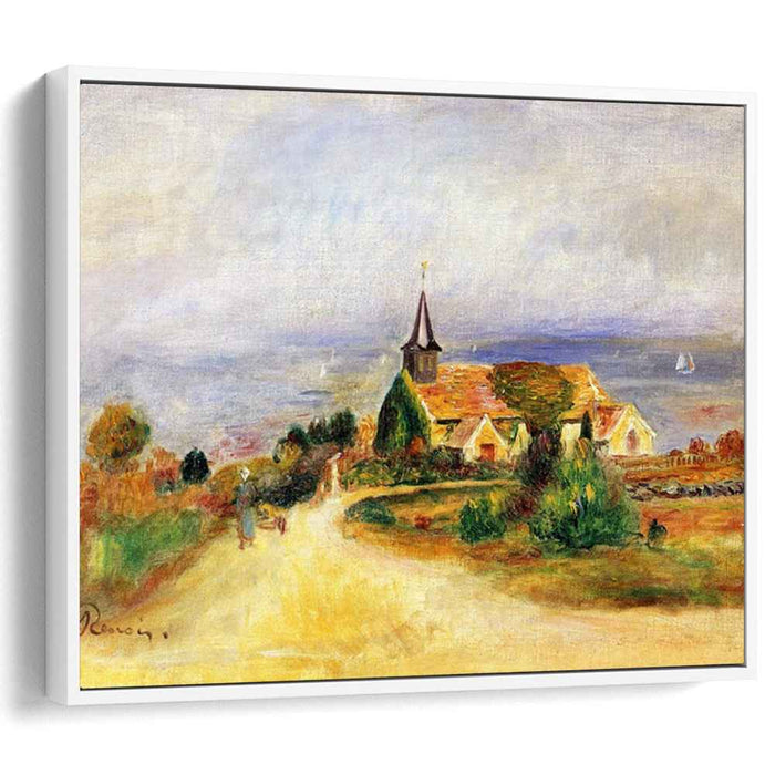 Village by the Sea (1889) by Pierre-Auguste Renoir