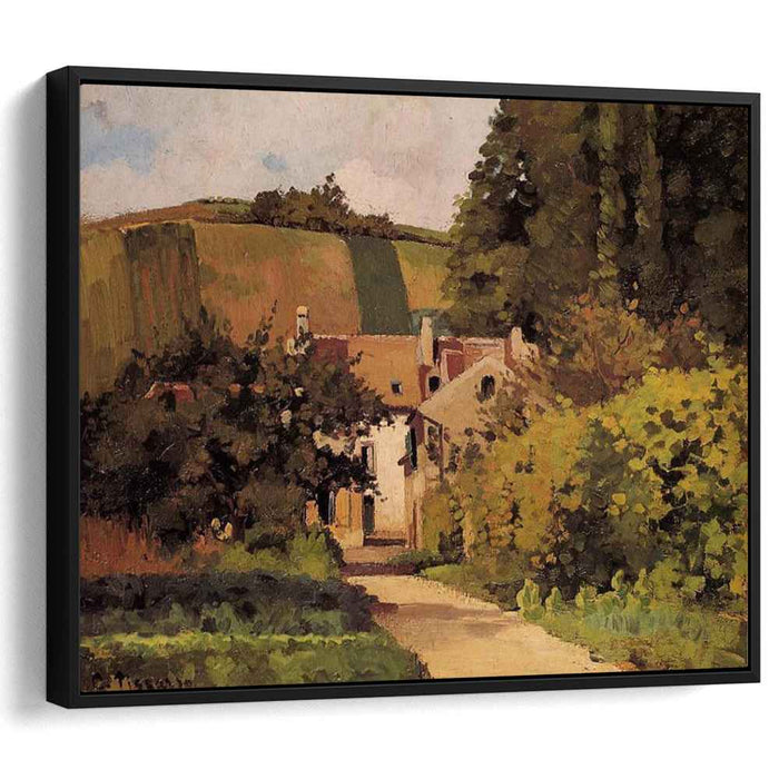 Village Church (1868) by Camille Pissarro