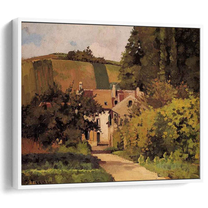 Village Church (1868) by Camille Pissarro