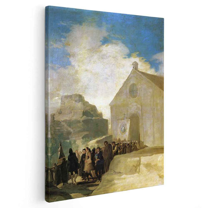 Village Procession (1787) by Francisco Goya