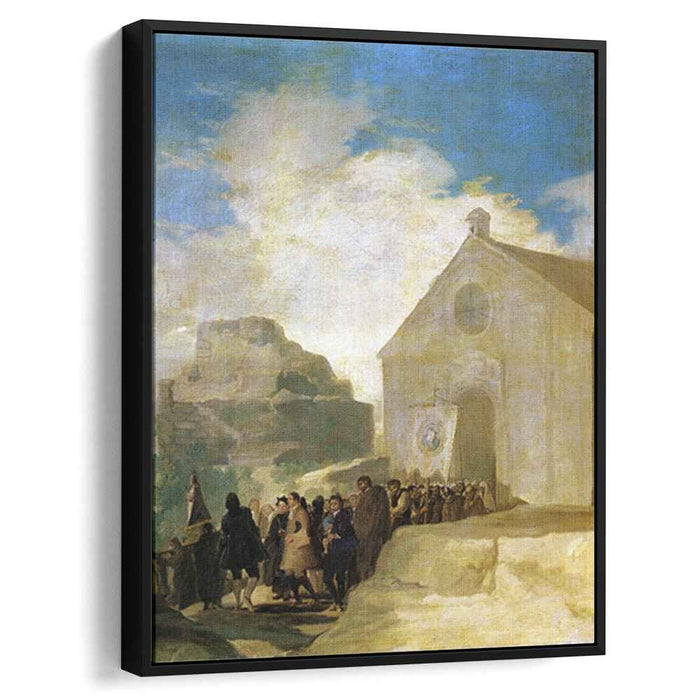 Village Procession (1787) by Francisco Goya