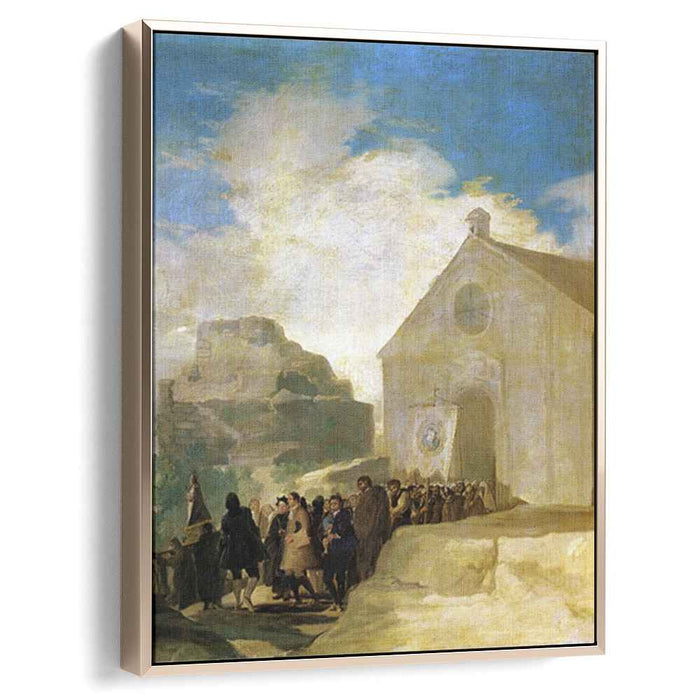 Village Procession (1787) by Francisco Goya
