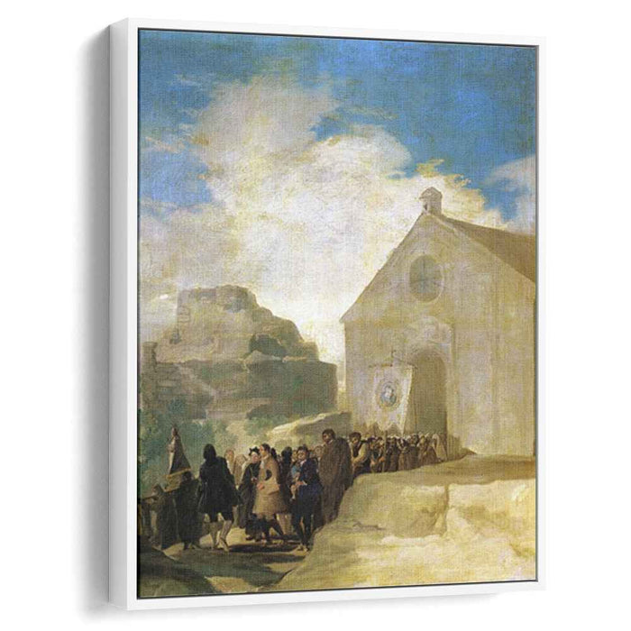 Village Procession (1787) by Francisco Goya