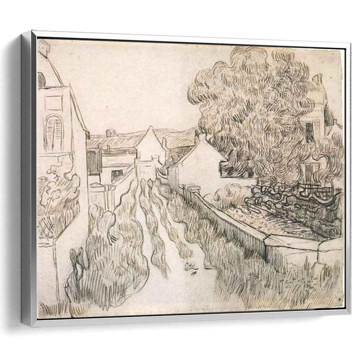 Village Street (1890) by Vincent van Gogh