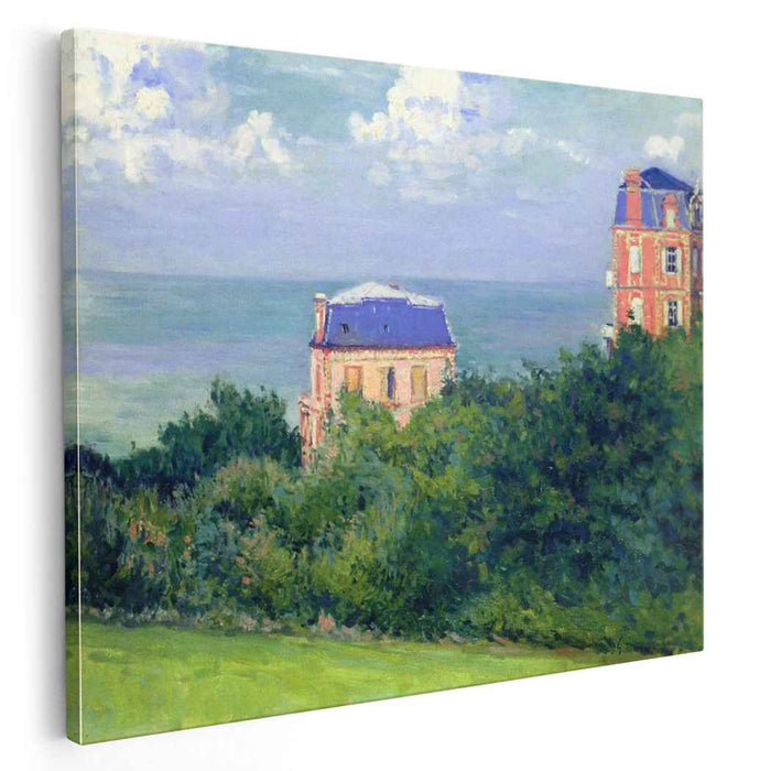 Villas at Villers sur Mer (1880) by Gustave Caillebotte
