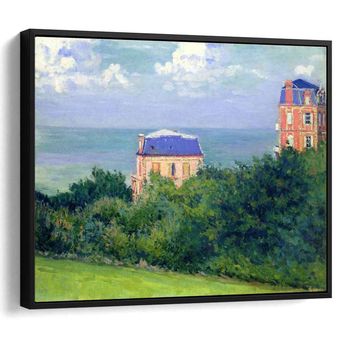 Villas at Villers sur Mer (1880) by Gustave Caillebotte