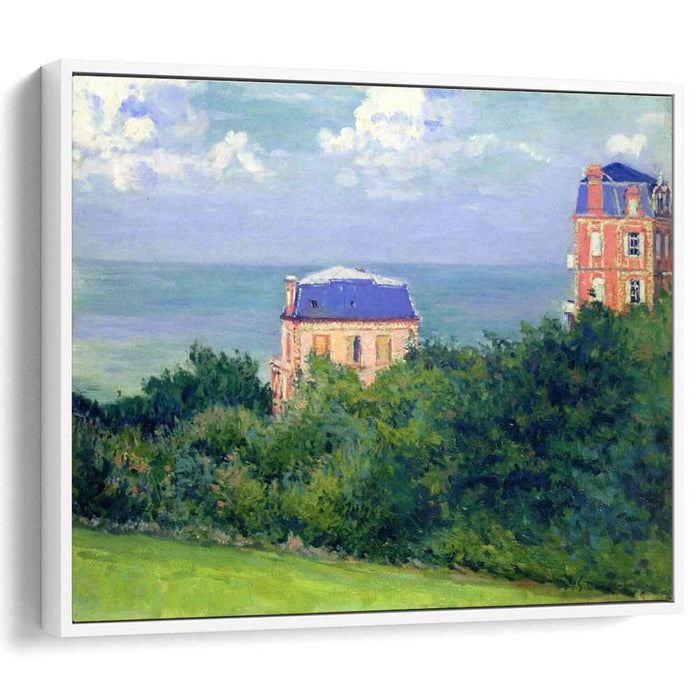 Villas at Villers sur Mer (1880) by Gustave Caillebotte