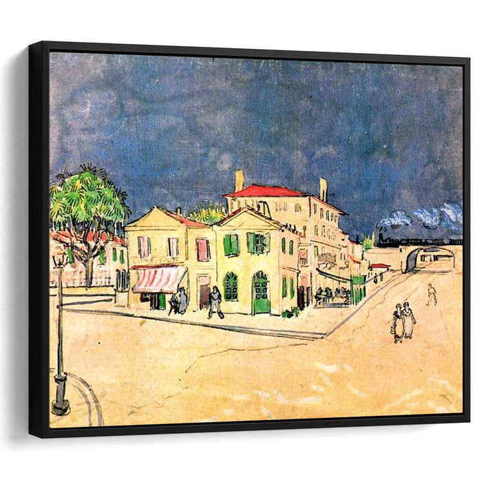 Vincent's House in Arles (The Yellow House) (1888) by Vincent van Gogh