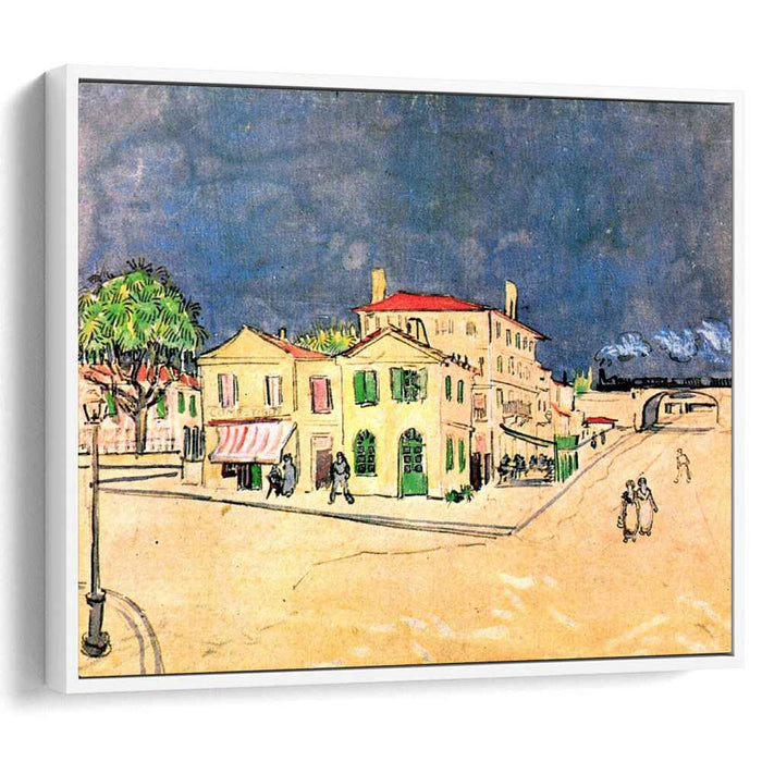 Vincent's House in Arles (The Yellow House) (1888) by Vincent van Gogh