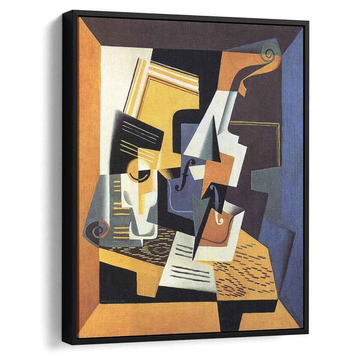 Violin and Glass (1918) by Juan Gris