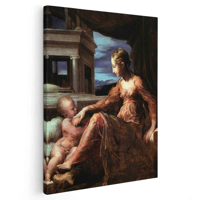 Virgin and Child (1527) by Parmigianino