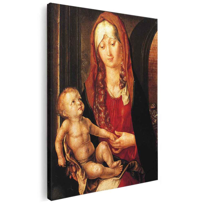 Virgin and Child before an Archway (1496) by Albrecht Durer