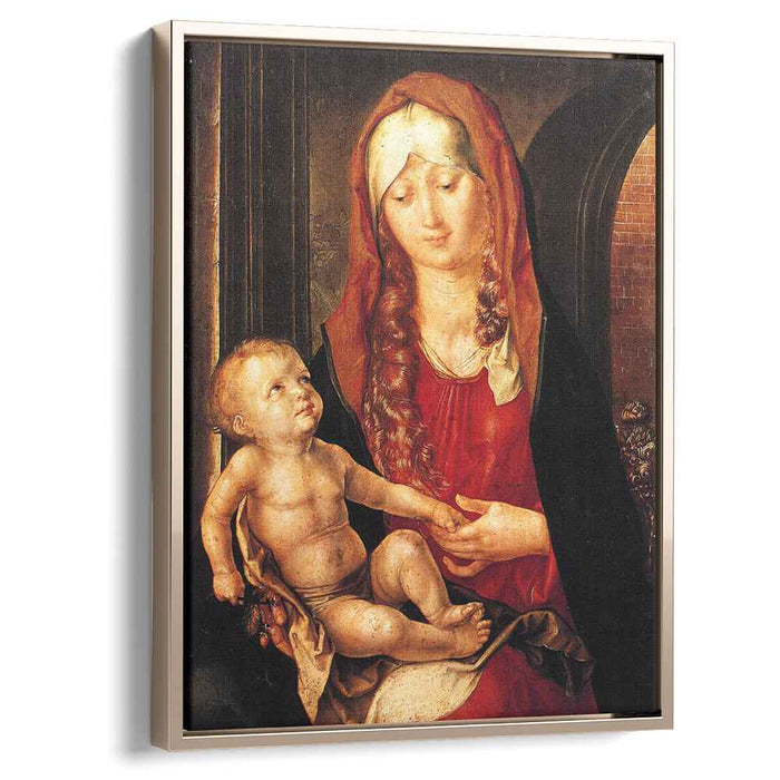 Virgin and Child before an Archway (1496) by Albrecht Durer