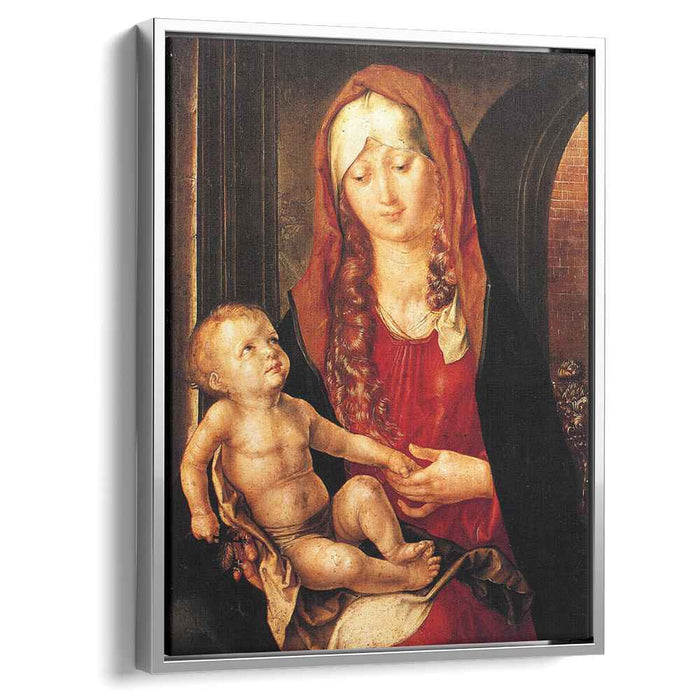 Virgin and Child before an Archway (1496) by Albrecht Durer