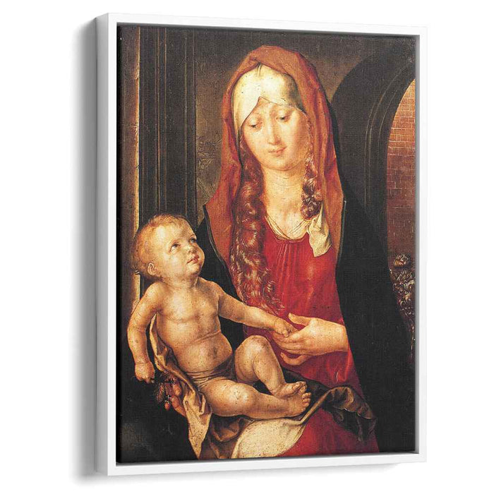 Virgin and Child before an Archway (1496) by Albrecht Durer