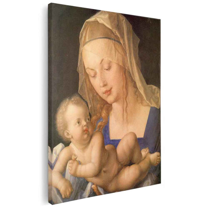 Virgin and child holding a half eaten pear (1512) by Albrecht Durer